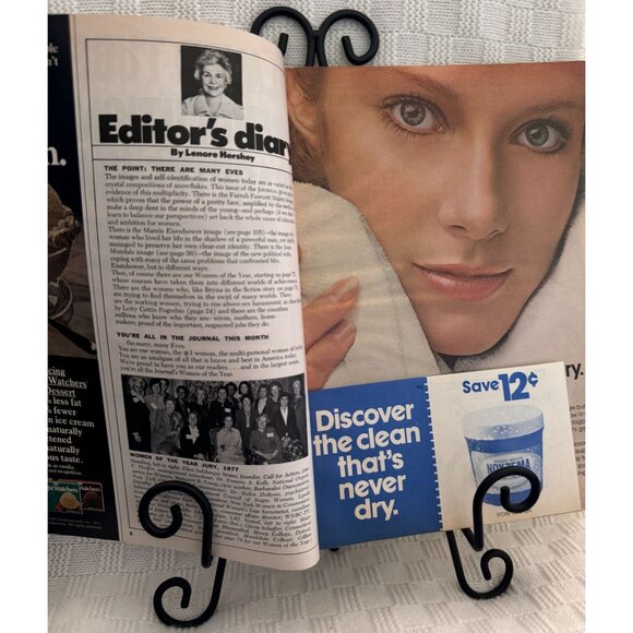 Vintage June 1977 Ladies Home Journal Magazine with Farrah Fawcett Cover - Picture 3 of 7